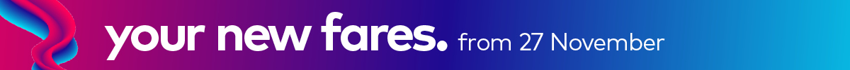 "new fares from 27 November"